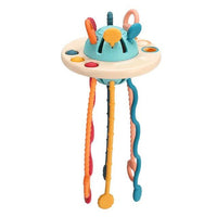 Thumbnail for Montessori Silicone Pulling Toy - luvinly