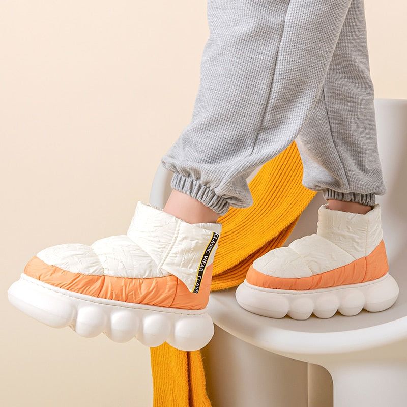 MoonBootz - Puff Cushion Warm Comfortable Cloud Boots - luvinly