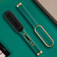 Thumbnail for Negative Ion Hair Straightener Styling Comb - luvinly