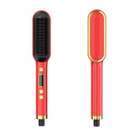 Thumbnail for Negative Ion Hair Straightener Styling Comb - luvinly