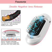 Thumbnail for New! FrizzStop - Portable Electric Ionic Hairbrush - luvinly