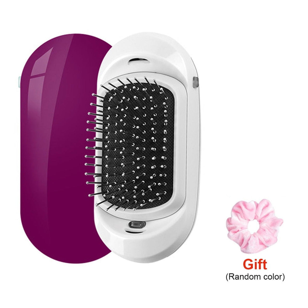 New! FrizzStop - Portable Electric Ionic Hairbrush - luvinly