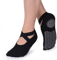 Thumbnail for Non-Slip Grip Socks for Women - Perfect for Pilates, Barre, Ballet, and Barefoot Workouts. - luvinly