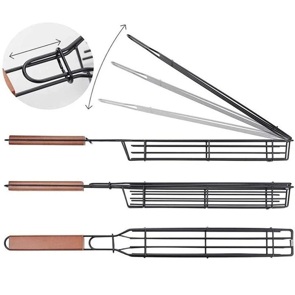 Nonstick Barbecue Grill Basket - luvinly