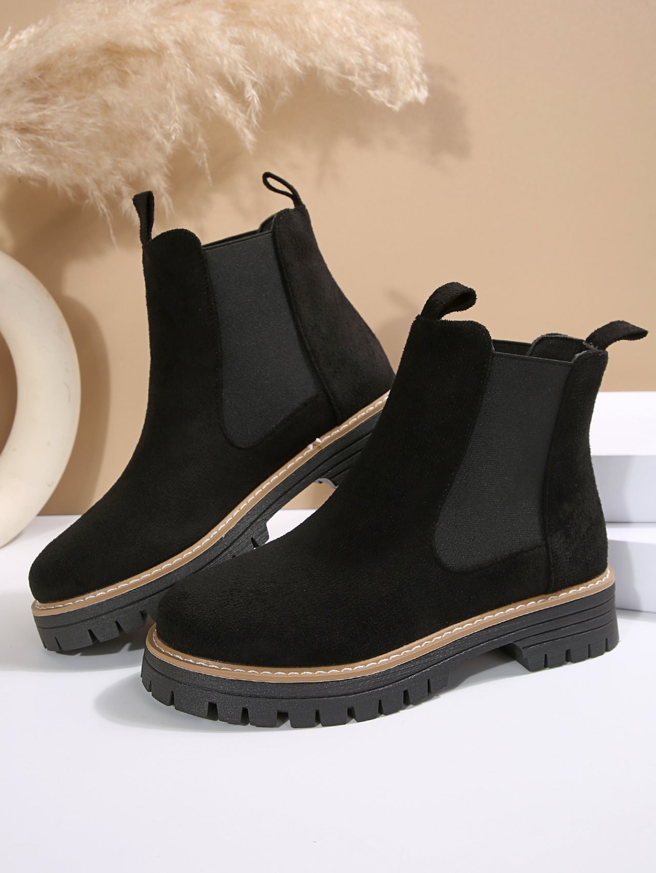 Matte Martin Fashion Boots