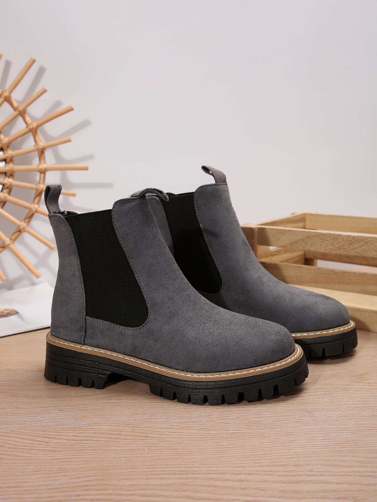 Matte Martin Fashion Boots