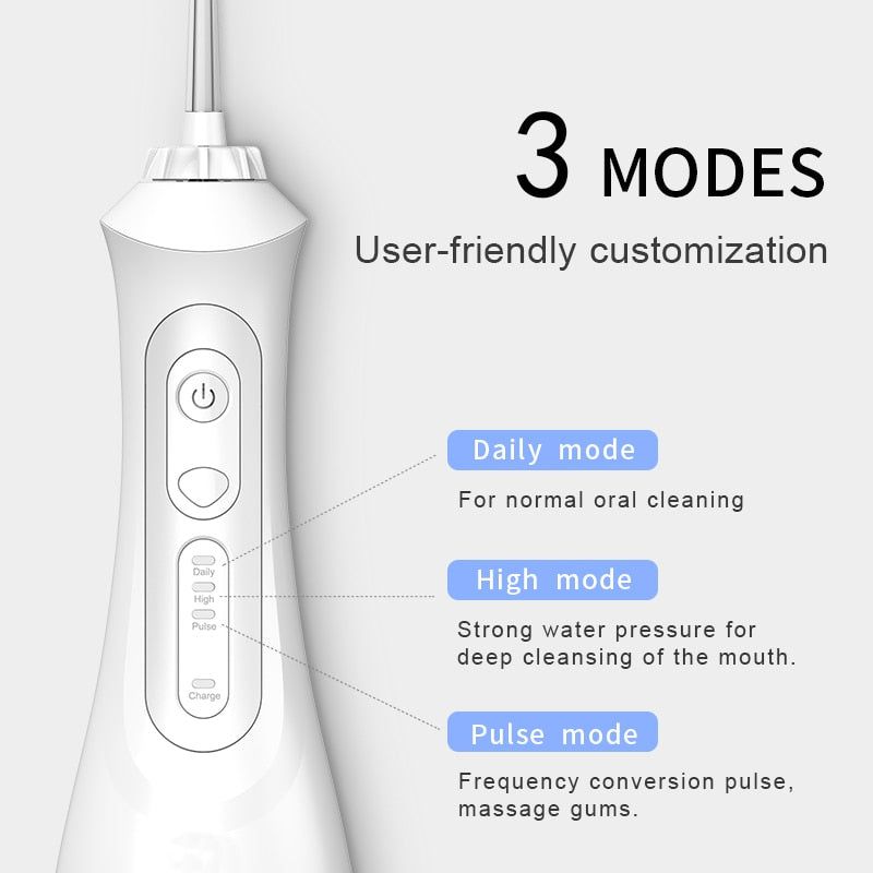 OrthoFloss - Cordless Water Dental Flosser - luvinly
