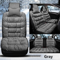 Thumbnail for PLUSH SEAT - FUZZY CAR SEAT COVERS PROTECTION PAD - luvinly