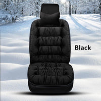 Thumbnail for PLUSH SEAT - FUZZY CAR SEAT COVERS PROTECTION PAD - luvinly