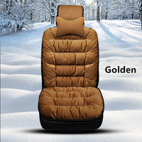 Thumbnail for PLUSH SEAT - FUZZY CAR SEAT COVERS PROTECTION PAD - luvinly