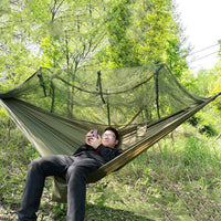 Thumbnail for PORTABLE MOSQUITO NET HAMMOCK - luvinly