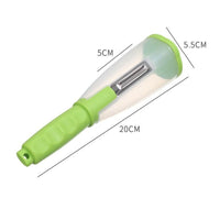 Thumbnail for PeelMatic™ - The Ultimate Multifunctional Peeler with Storage Container - luvinly