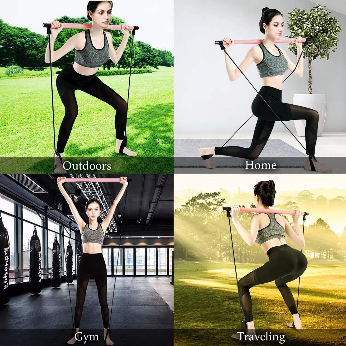 PilatesFlex - Multi-Functional Pilates Bar - luvinly
