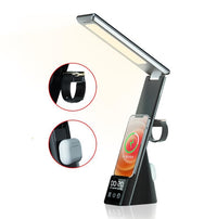 Thumbnail for PowerGlow™ Multi-FuncTable Lamp Clock & Charger - luvinly