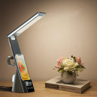 Thumbnail for PowerGlow™ Multi-FuncTable Lamp Clock & Charger - luvinly