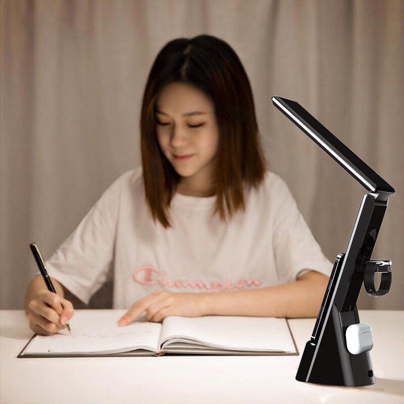 PowerGlow™ Multi-FuncTable Lamp Clock & Charger - luvinly