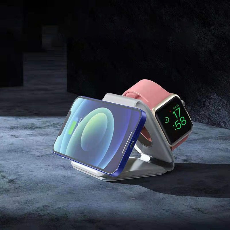 PowerLink - Foldable 3-in-1 Wireless Charger - luvinly