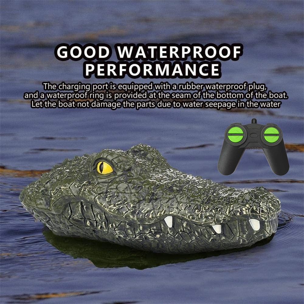 RC Alligator Head Toy - luvinly