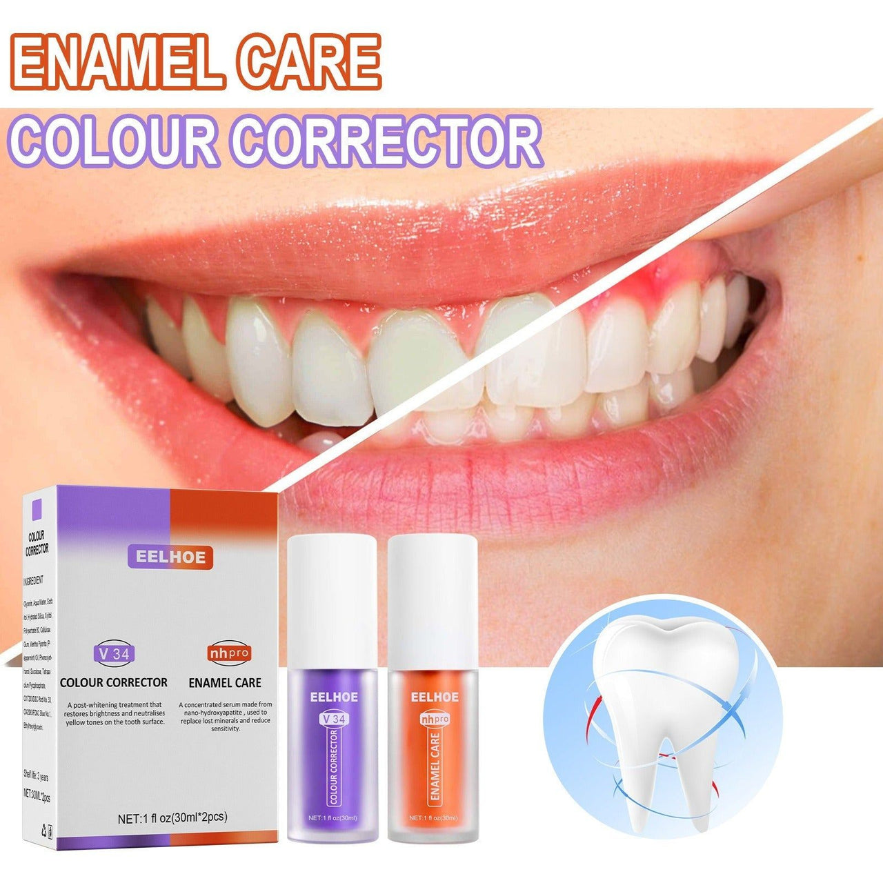 RadiantSmile™️ Teeth Colour Corrector Serum - luvinly