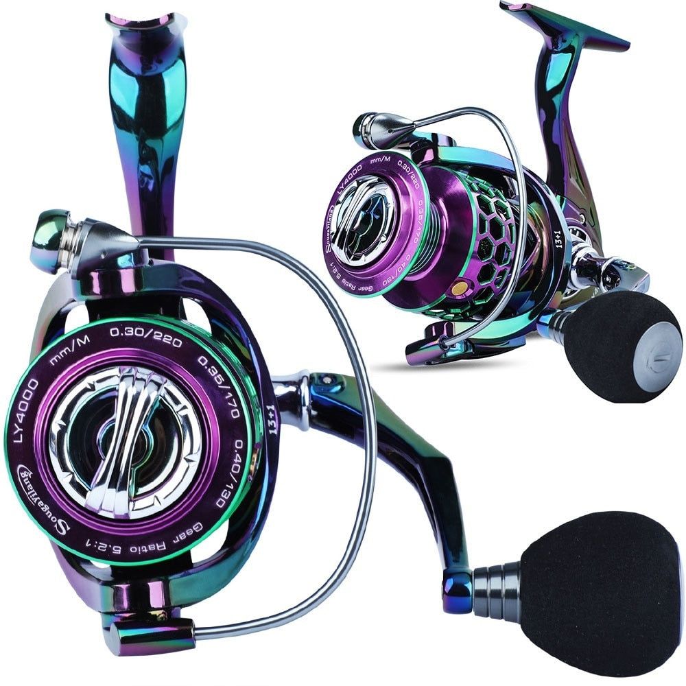Reelmaister-Multi-Color Fishing Rod - luvinly