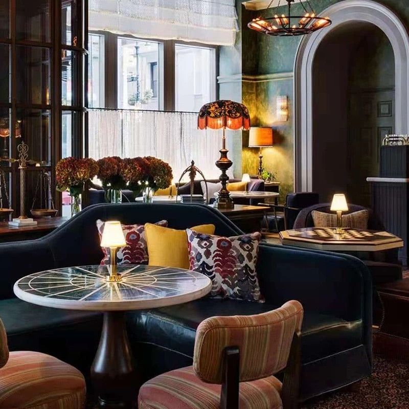 RemiLamp - LED Rechargeable Cordless Metal Table Lamp - luvinly