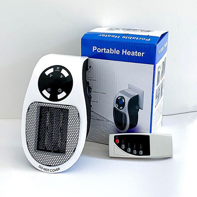 The HandyHeater- Mini Electric Heater w/ Remote - luvinly