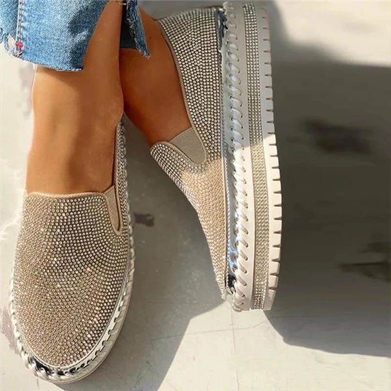 RhineBling Slip-on Shoes - luvinly