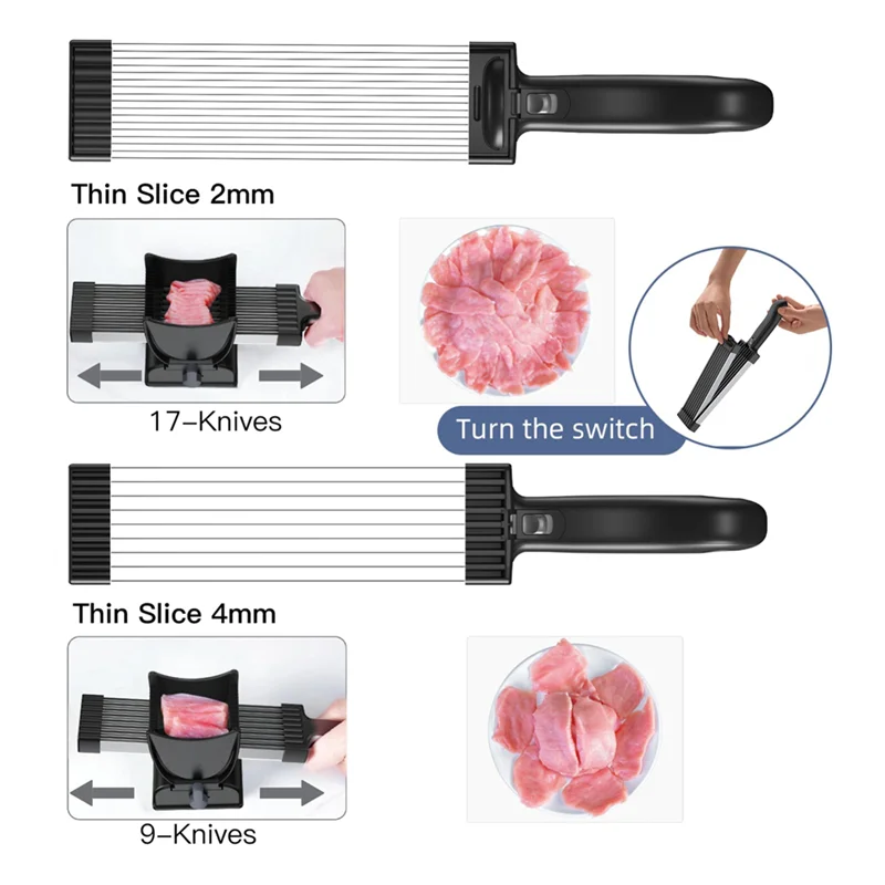 SliceMaster Pro – Precision Manual Meat Cutter