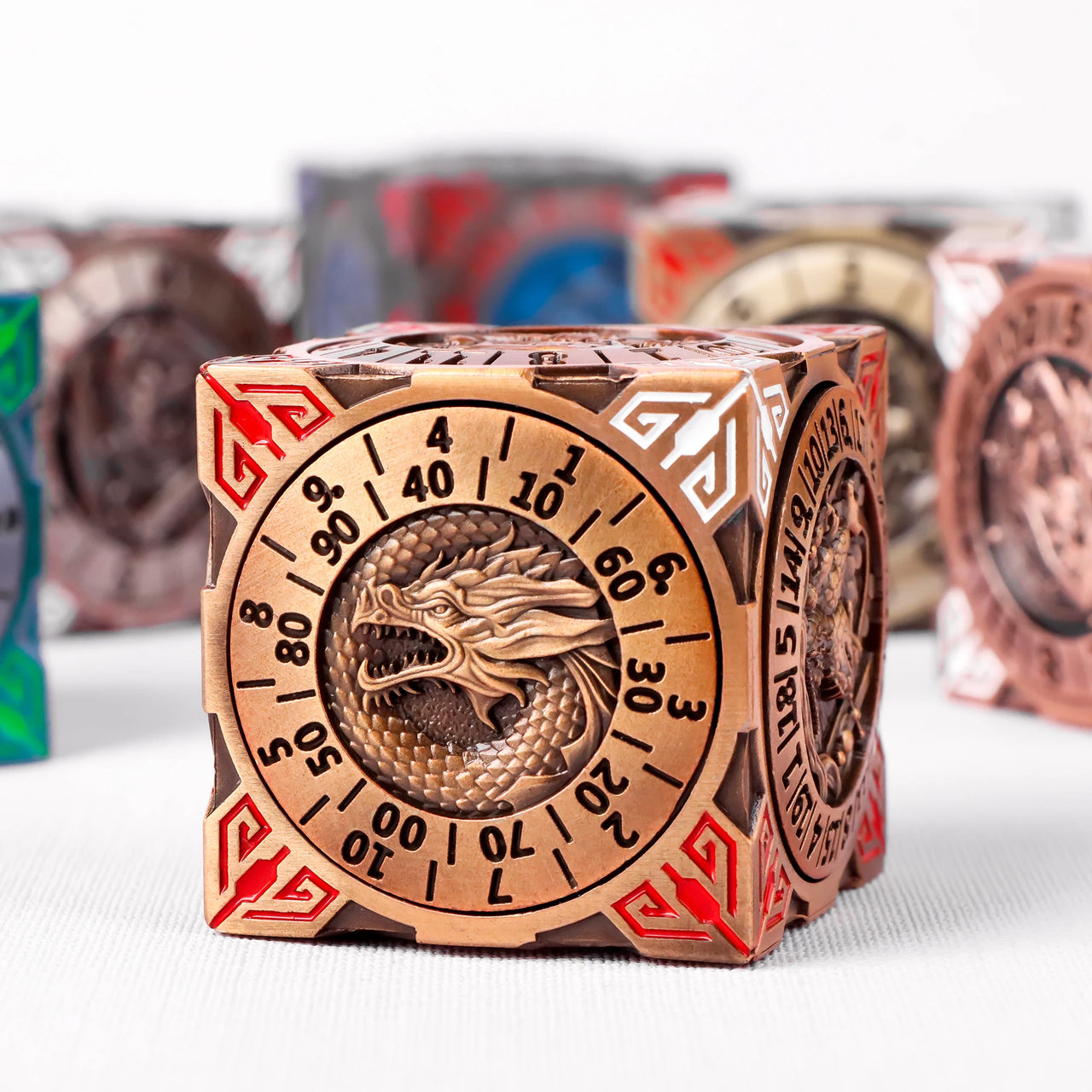 MythiSpin-Spinner Dice Set for Fantasy RPGs