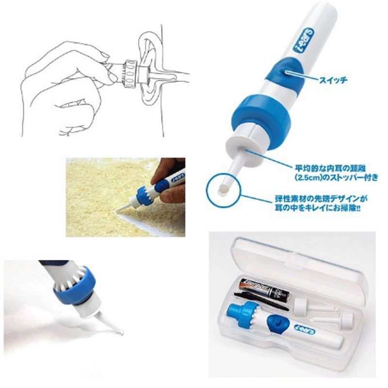 SAFE & PORTABLE VACUUM EAR CLEANING TOOL - luvinly