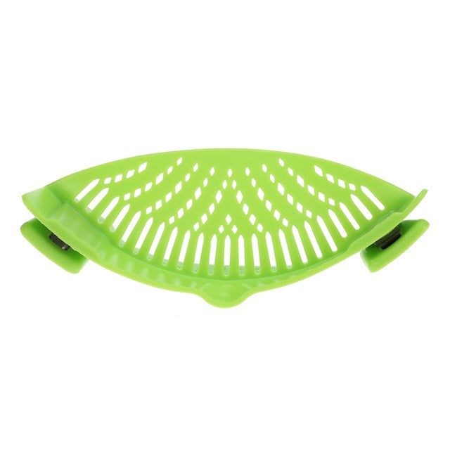 SILICONE CLIP ON POT STRAINER - luvinly