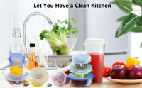 Thumbnail for SILICONE FOOD COVERS SET - luvinly