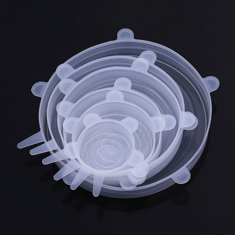 SILICONE FOOD COVERS SET - luvinly