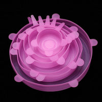 Thumbnail for SILICONE FOOD COVERS SET - luvinly