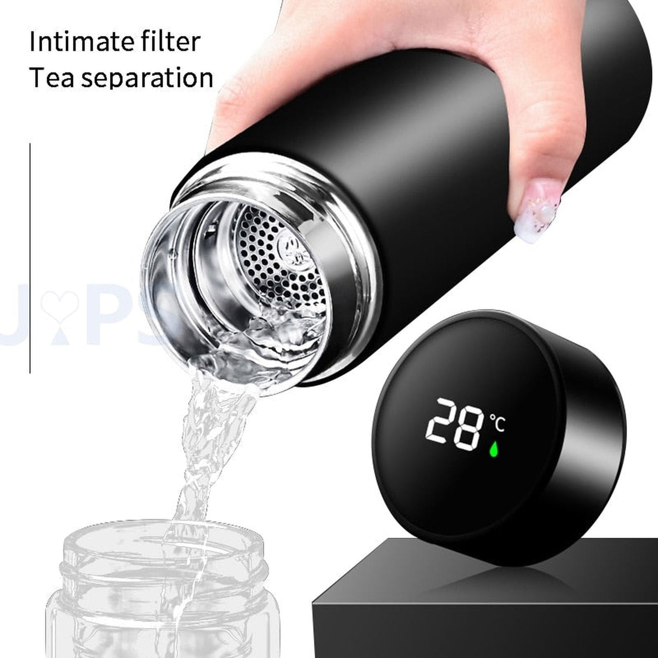 SMART LED CUP TOUCH WATER BOTTLE - luvinly