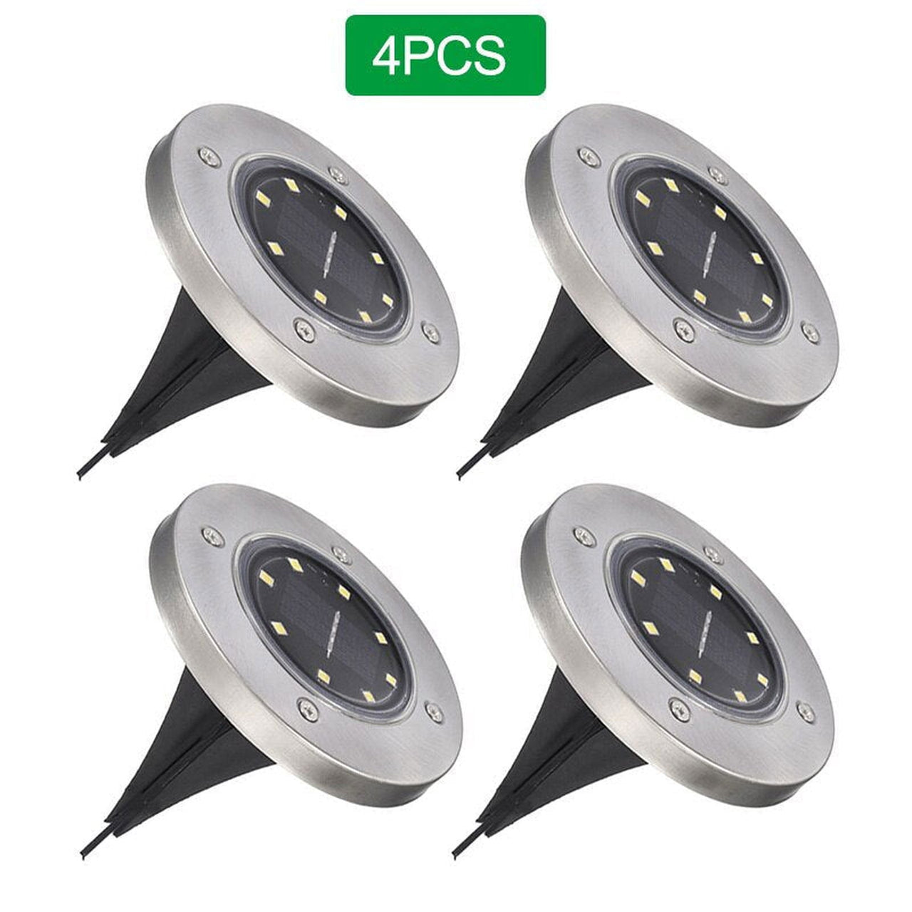 SOLAR POWERED GROUND LIGHTS - luvinly