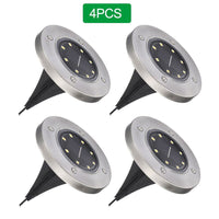 Thumbnail for SOLAR POWERED GROUND LIGHTS - luvinly