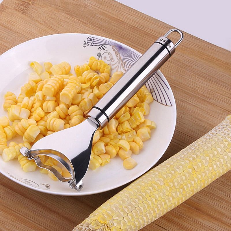 STAINLESS STEEL CORN PEELER - luvinly