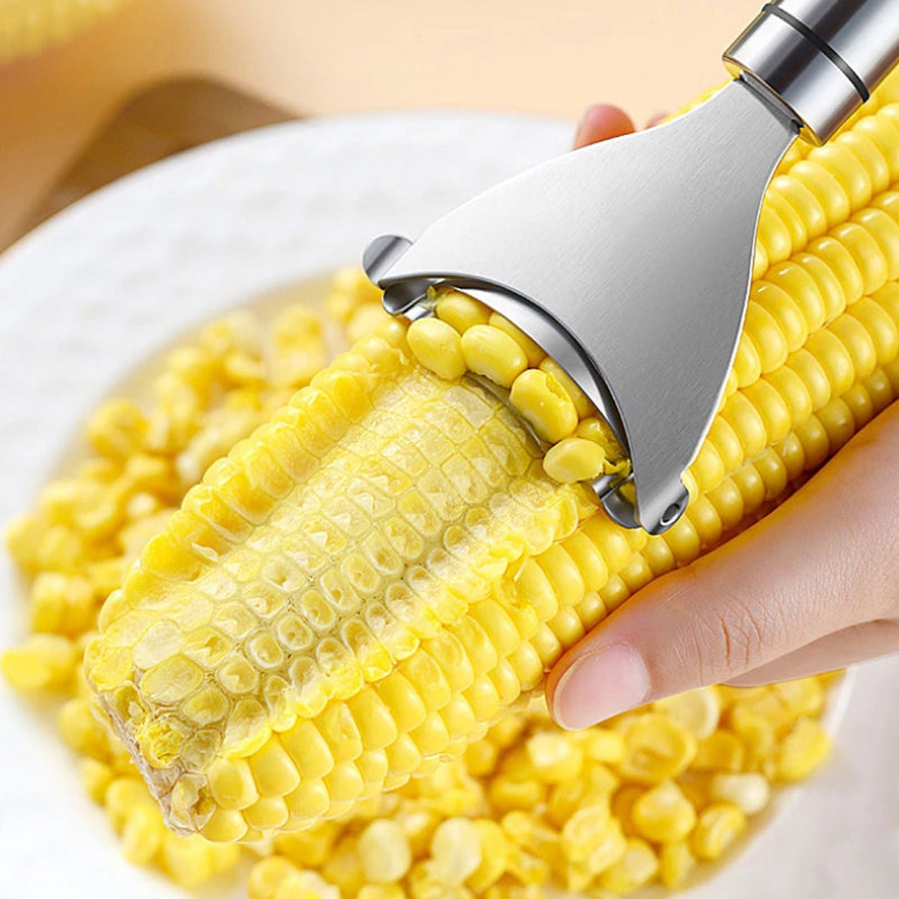 STAINLESS STEEL CORN PEELER - luvinly