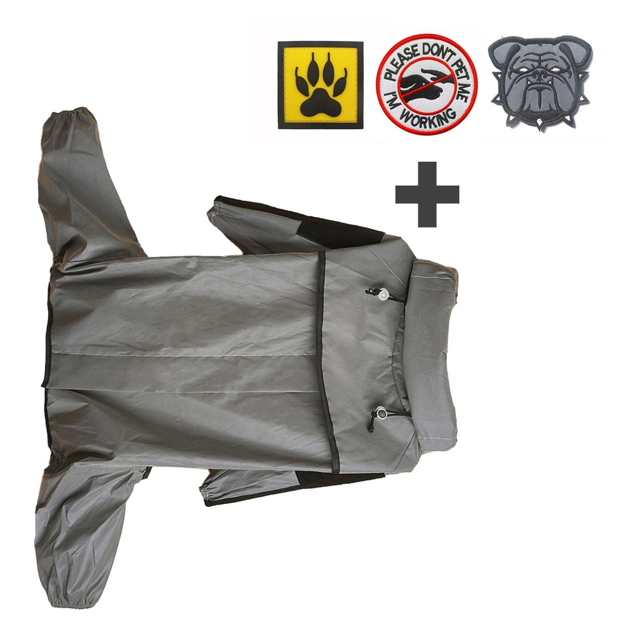 SafeCoat - Reflective All-weather Waterproof Dog Rain Coat - luvinly