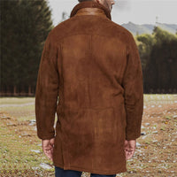 Thumbnail for Sheepskin Casual Woolen Coat