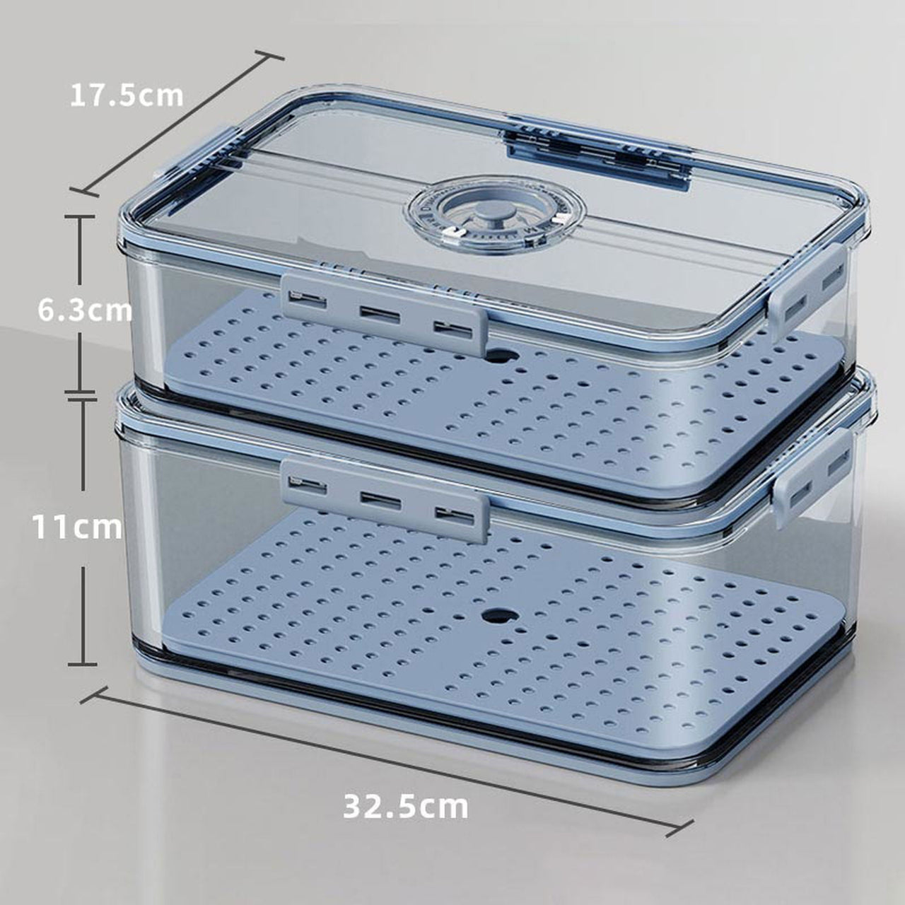 Seal Timer Food Container-3PCS - luvinly