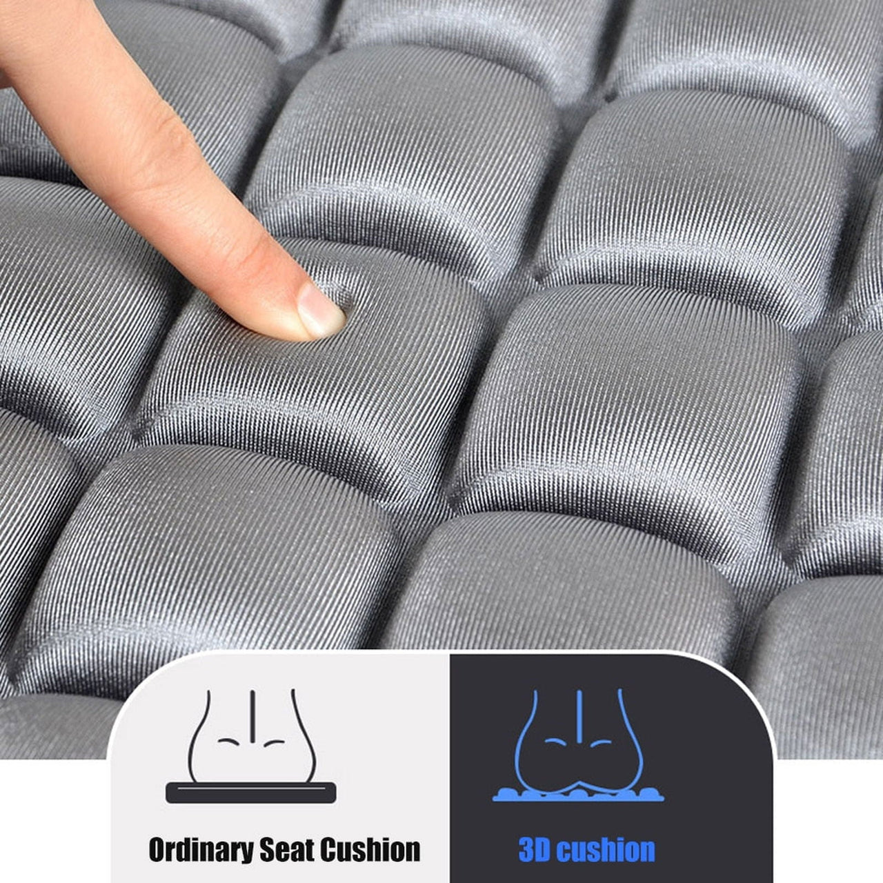 SeatPuff™️ - 3D Nonslip Pressure Relief Air Cushion - luvinly
