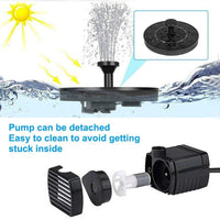 Thumbnail for Solar Powered Fountain Pump - luvinly