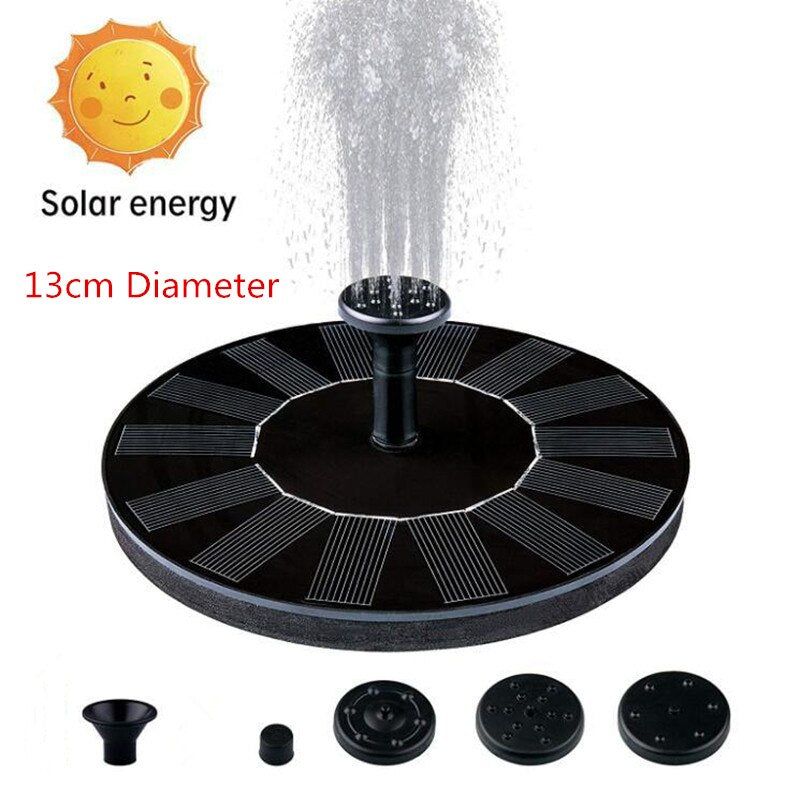 Solar Powered Fountain Pump - luvinly