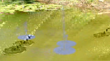 Solar Powered Fountain Pump - luvinly