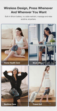 Thumbnail for SootheBrace - 3-In-1 Cordless Massager Brace - luvinly