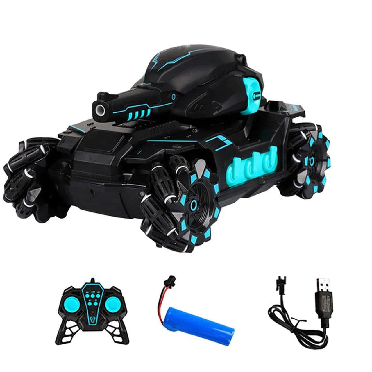 SpeedSplash - Children's Toys Water Bomb Tank RC Car - luvinly