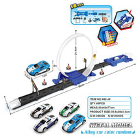 Thumbnail for SpeedTrack - Loop Stunt Double Car Wheels Track Set - luvinly