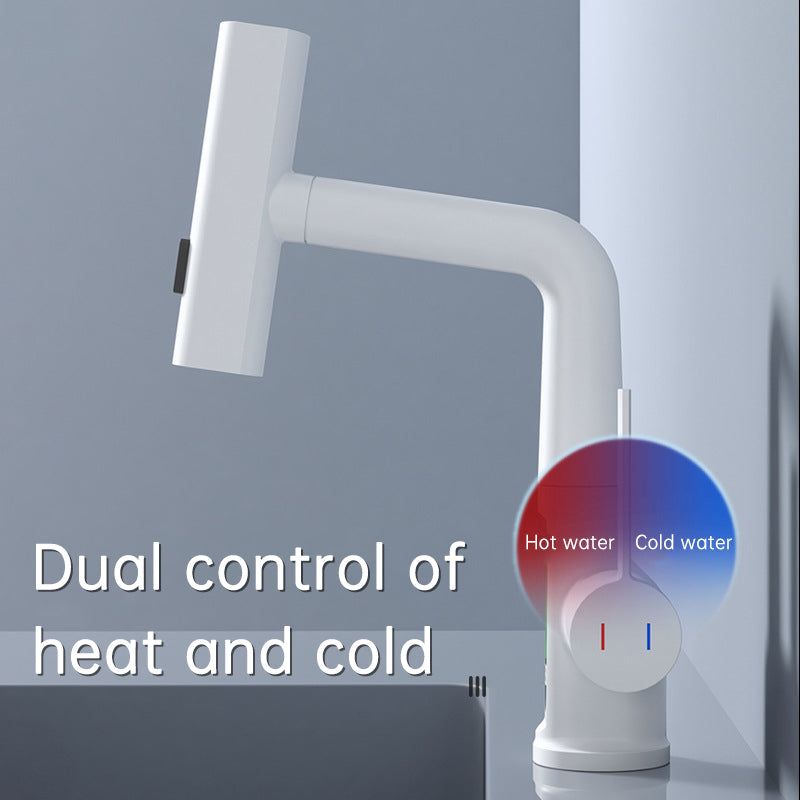 SplashGlow - Multifunctional Bathroom Faucet With LED Temperature Display - luvinly